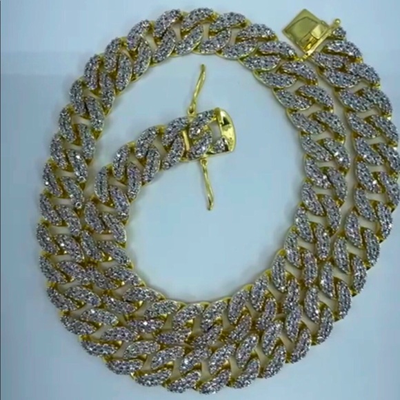 Free appraisal custom made Men’s real diamond Miami Cuban link chain. Not Cz WOW - Picture 3 of 9